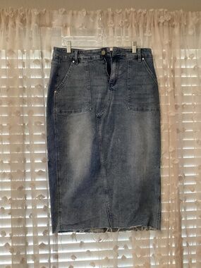 NUGGLES Women’s Medium Blue Denim Skirt